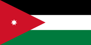 flagi krajów arabskich - Flaga Jordanii