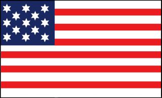 ile gwiazdek ma flaga USA - pierwsza flaga