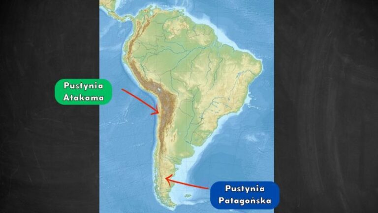 Ameryka Południowa Krainy Geograficzne Góry Wyżyny Niziny Rzeki 4994